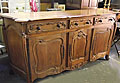 quality old french sideboard